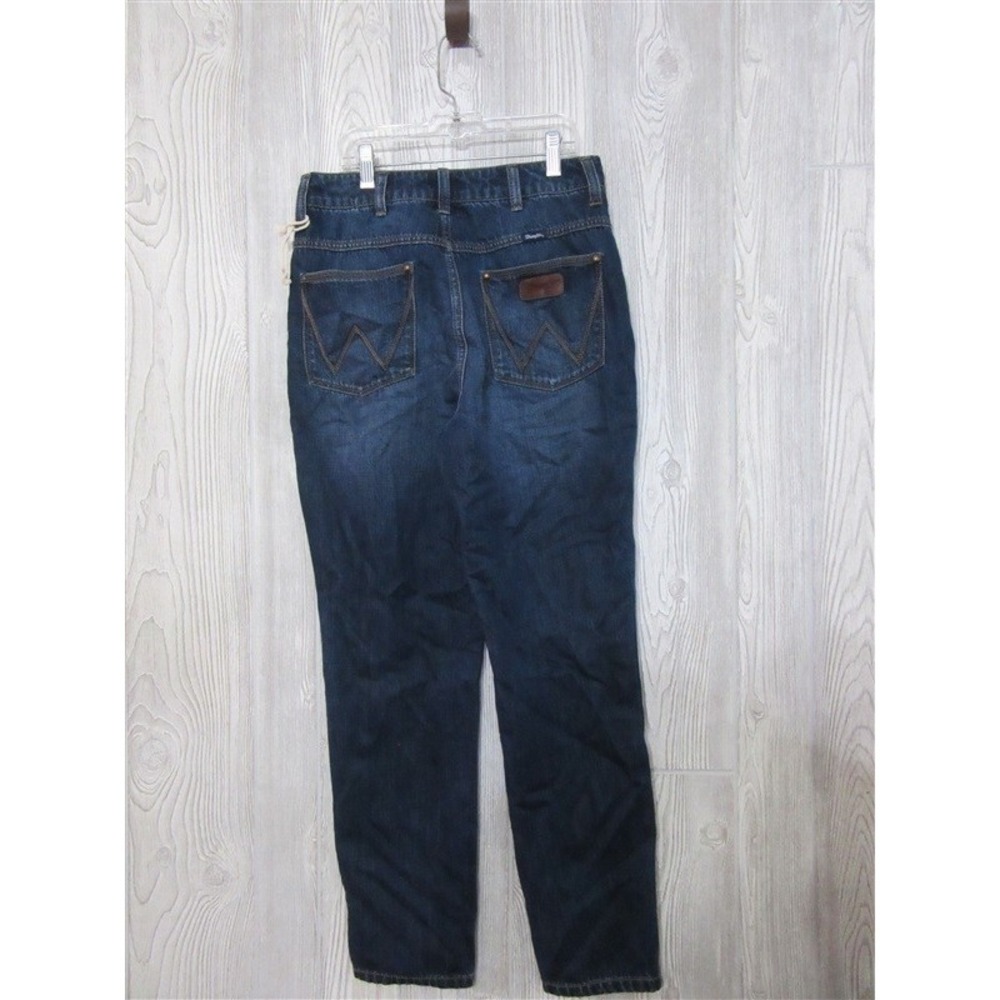 NWOT Wrangler High Rise Jeans 26x27 Dark Blue 98585